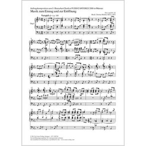 Musik zum Einzug und zur Eröffnung : Es-Dur