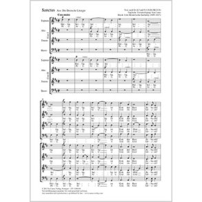 Sanctus : aus: Die Deutsche Liturgie