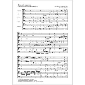 Dona nobis pacem : aus: h-Moll-Messe
