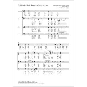 O Heiland, reiß die Himmel auf