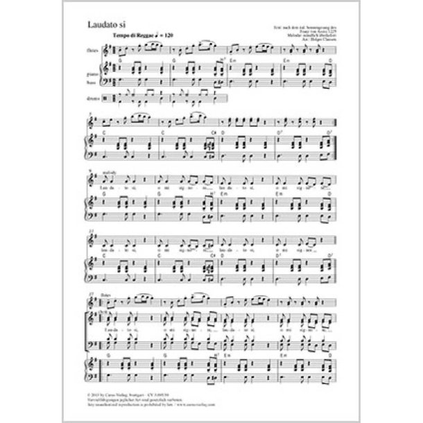 Laudato si [Sei gepriesen]