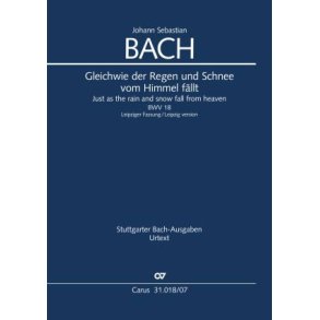 Just as the rain and snow fall from heaven