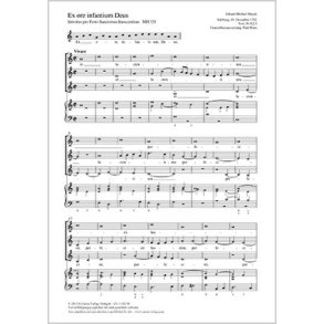 Ex ore infantium Deus : Introitus pro Festo Sanctorum Innocentium