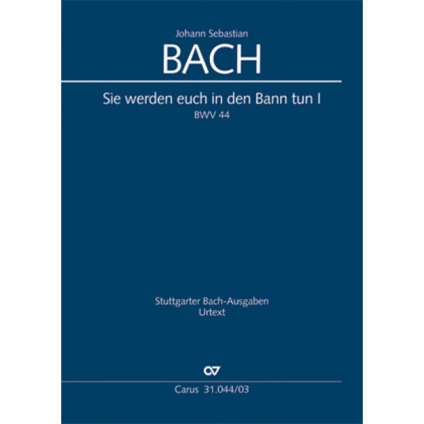 Sie werden euch in den Bann tun I : Kantate zu Exaudi
