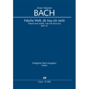 Falsche Welt, dir trau ich nicht