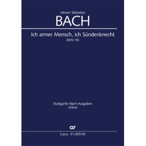 Ich armer Mensch, ich Sündenknecht : Kantate zum 22. Sonntag nach Trinitatis