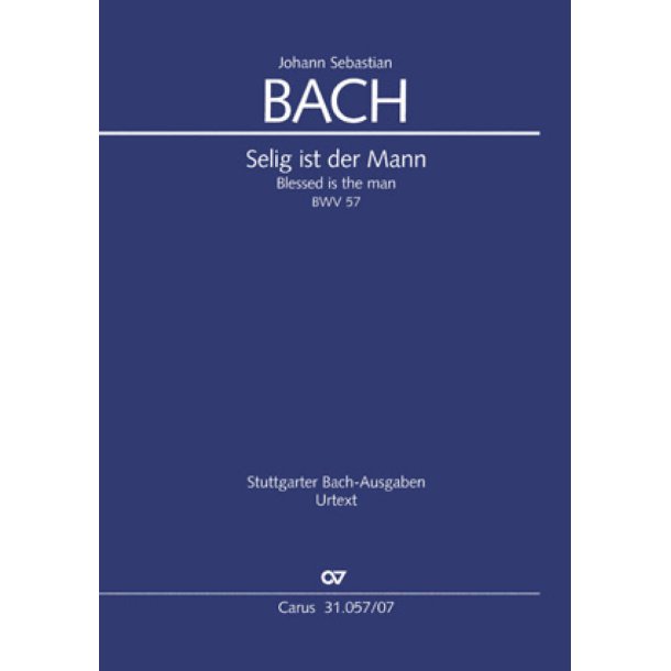 Selig ist der Mann [Dialogus] : Kantate zum 2. Weihnachtstag