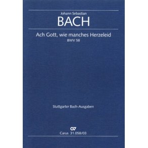 Ach Gott, wie manches Herzeleid [Frühfassung] : Dialogus. Kantate zum Sonntag nach Neujahr