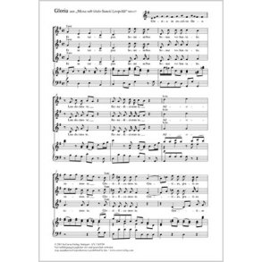 Gloria : aus: Missa sub titulo Sancti Leopoldi