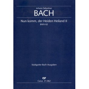 Nun komm, der Heiden Heiland [II] : Kantate zum 1. Advent