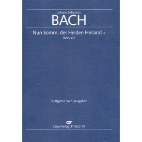 Nun komm, der Heiden Heiland [II] : Kantate zum 1. Advent