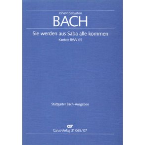 Sie werden aus Saba alle kommen : Kantate zum Epiphaniasfest