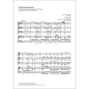 Confitemini Domino : aus: Responsoria ad quatuor Evangelia in Solemnitate Sanctissimi Corporis Christi