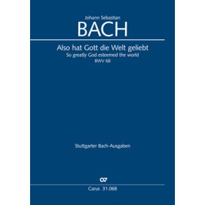 Also hat Gott die Welt geliebt : Kantate zum 2. Pfingsttag