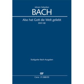 Also hat Gott die Welt geliebt : Kantate zum 2. Pfingsttag