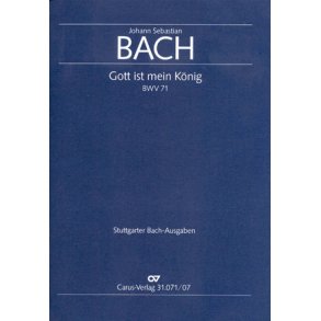 Gott ist mein König : Kantate zum Ratswechsel in Mühlhausen