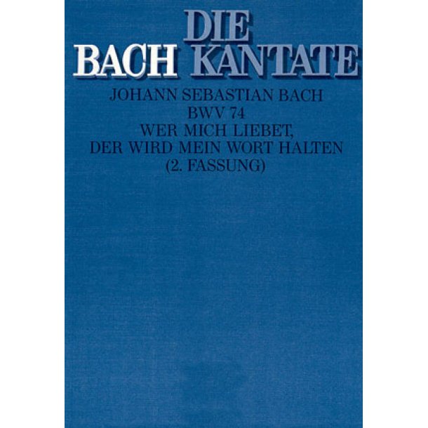 Wer mich liebet, der wird mein Wort halten [II] : Kantate zum 1. Pfingsttag