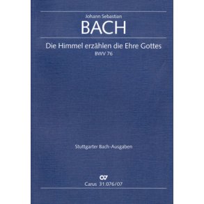 Die Himmel erzählen die Ehre Gottes : Kantate zum 2. Sonntag nach Trinitatis bzw. zum Reformationsfest