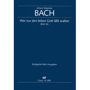 Wer nur den lieben Gott läßt walten : Kantate zum 5. Sonntag nach Trinitatis