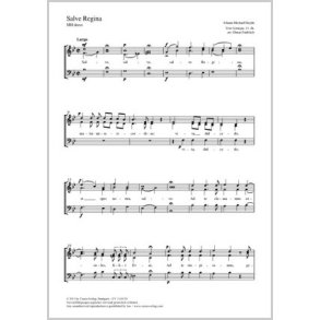 Salve Regina : B-Dur