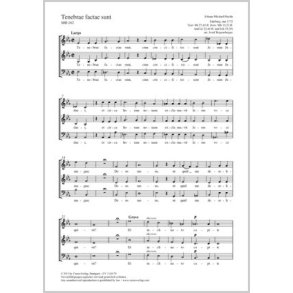 Tenebrae factae sunt : Es-Dur