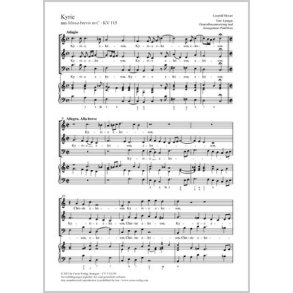 Kyrie in C : aus: Missa brevis in C