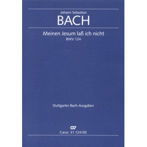 Meinen Jesum laß ich nicht : Kantate zum 1. Sonntag nach Epiphanias