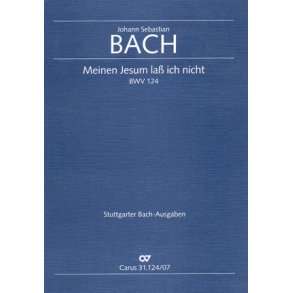 Meinen Jesum laß ich nicht : Kantate zum 1. Sonntag nach Epiphanias