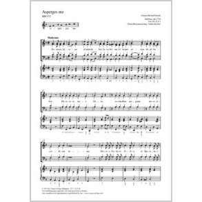 Asperges me : F-Dur