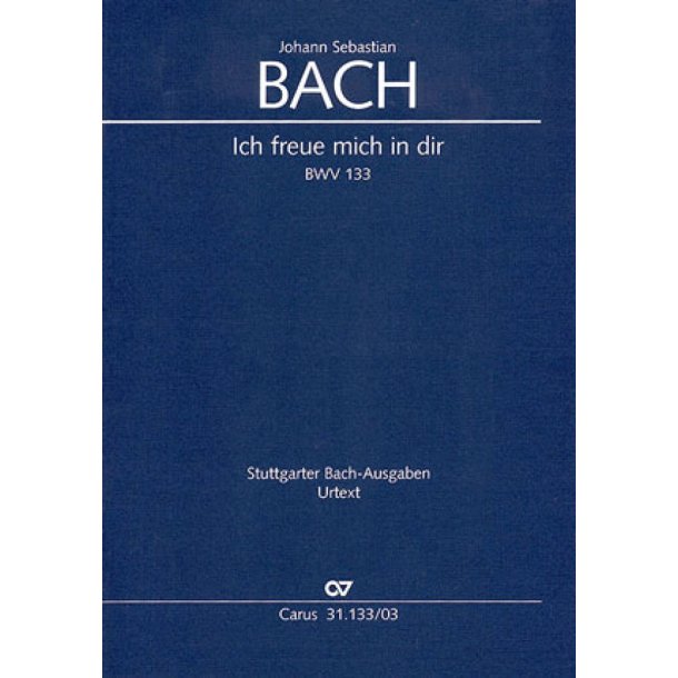 Ich freue mich in dir : Kantate zum 3. Weihnachtstag