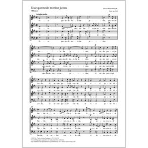 Ecce quomodo moritur justus : Es-Dur