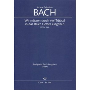 Wir müssen durch viel Trübsal : Kantate zum Sonntag Jubilate