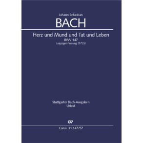 Herz und Mund und Tat und Leben : Kantate zum Fest Mariae Heimsuchung Leipziger Fassung