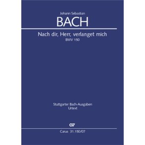 Nach dir, Herr, verlanget mich : BWV 150 - Kantate für den Bußgottesdienst