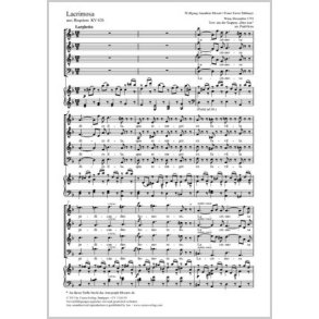 Lacrimosa : aus: Requiem