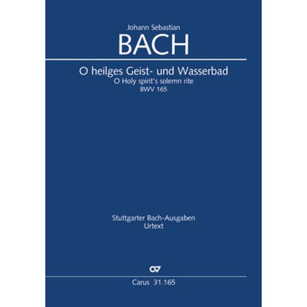 O Holy Siprit's Solemn Rite : Cantate For The Trinity Sunday