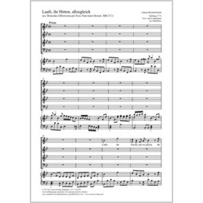 Lauft, ihr Hirten, allzugleich : aus: Deutsches Offertorium pro Festo Nativitatis Domini