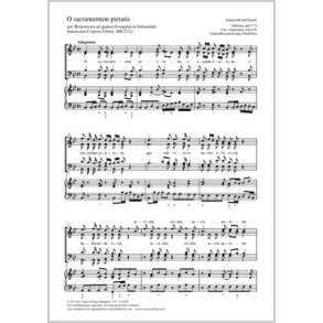 O sacramentum pietatis : aus: Responsoria ad quatuor Evangelia in Solemnitate Sanctissimi Corporis Christi
