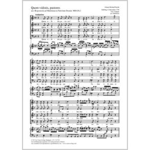 Quem vidistis, pastores : aus: Responsoria ad Matutinum in Nativitate Domini