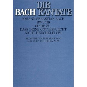 Sieh zu daß deine Gottesfurcht nicht Heuchelei sei : Kantate zum 11. Sonntag nach Trinitatis