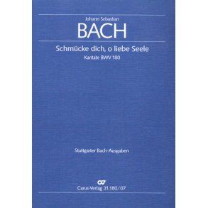 Schmücke dich, o liebe Seele : Kantate zum 20. Sonntag nach Trinitatis