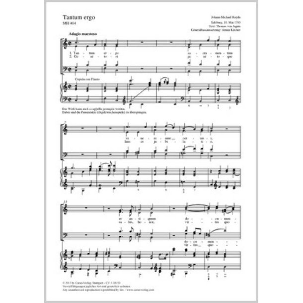 Tantum ergo : C-Dur