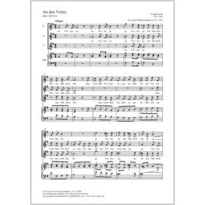 An den Vetter : G-Dur