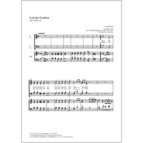 Lob der Faulheit : a-Moll