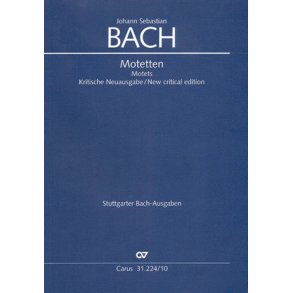 Bach: Sämtliche Motetten [ohne Bc]