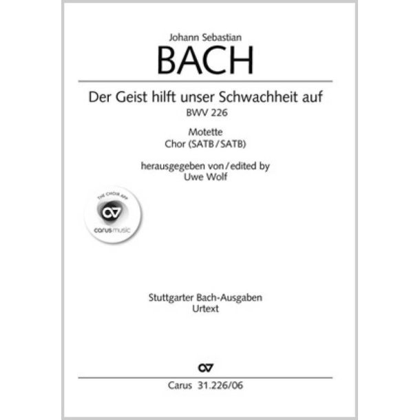 Der Geist hilft unser Schwachheit auf : B-Dur