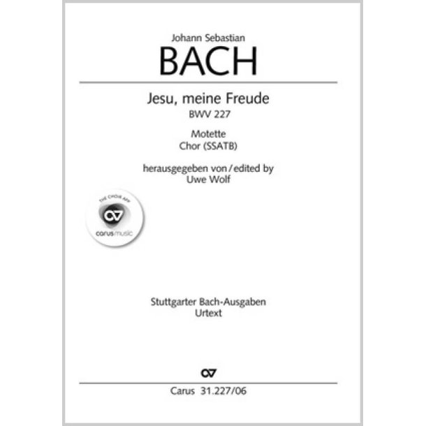 Jesu, meine Freude BWV 227 : e-Moll