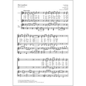 Die Landlust : C-Dur