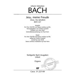 Jesu, meine Freude BWV 227 : e-Moll