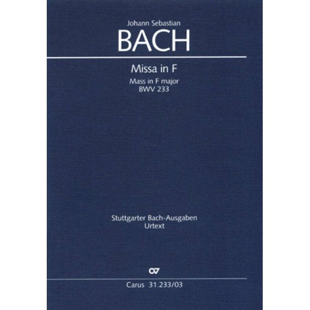 Messe F Bwv233